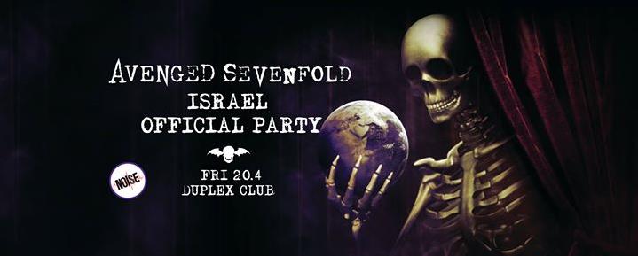 Avenged Sevenfold Israel Party